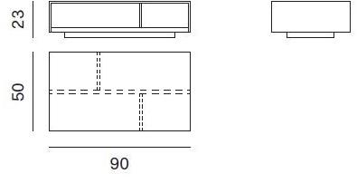Novamobili Моноблочный журнальный столик Details sun-id-1457383 - Вид №2