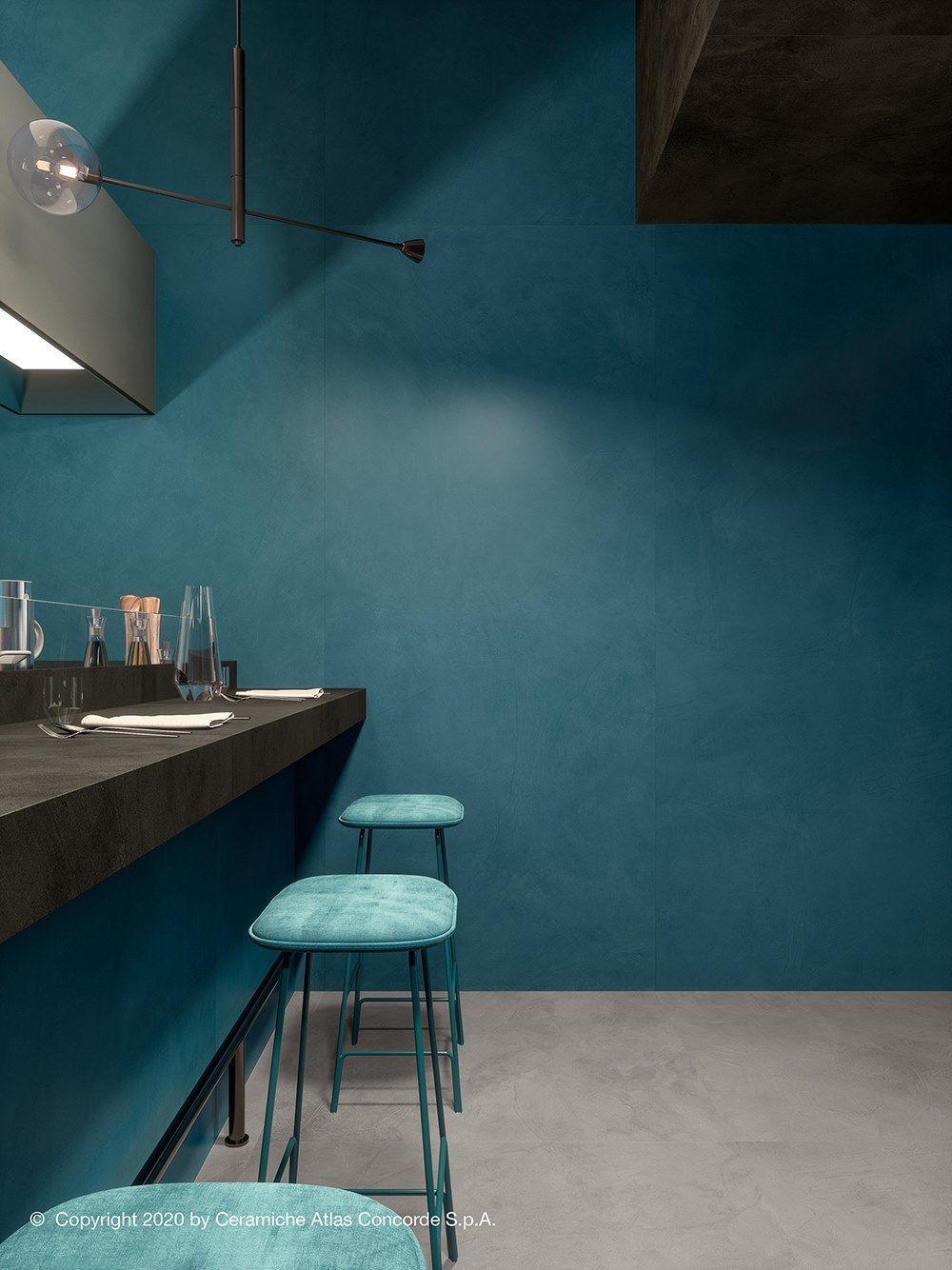 Пол из керамогранита с эффектом смолы Atlas Concorde ARCH-00028612 - Вид №20