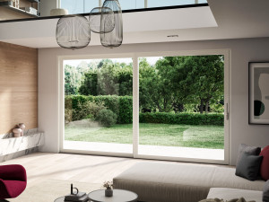 Алюминиевые раздвижные двери-окна