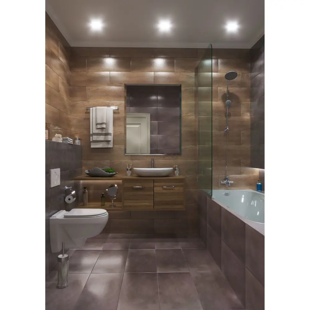 Плитка настенная Golden Tile Kendal 30х60 см 1.44 м2 цвет графитовый толщина 9 мм 16268562 STLM-2079715  - Вид №1