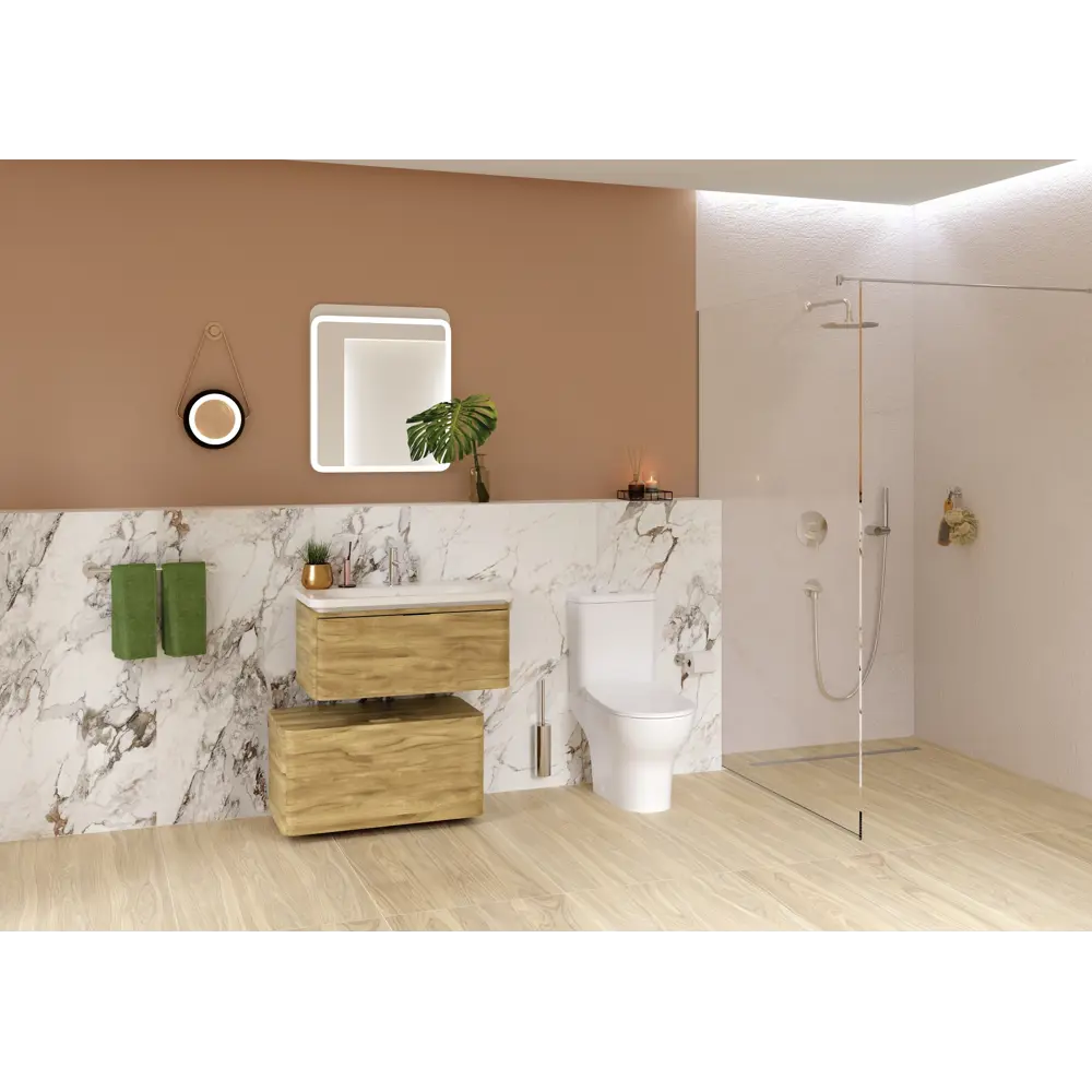 Унитаз-компакт Vitra Stern горизонтальный выпуск двойной слив 82634392 STLM-2185206 - Вид №6