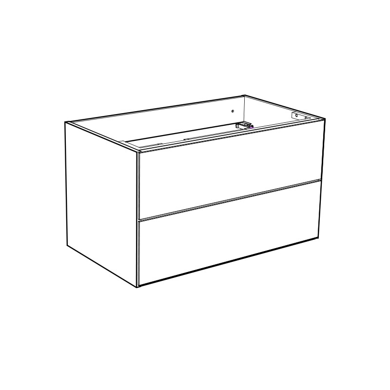 20071216 Afton Шкаф Для Умывальника 800 Ek, Мягкое Закрытие Westerbergs Дубовый  - Вид №1