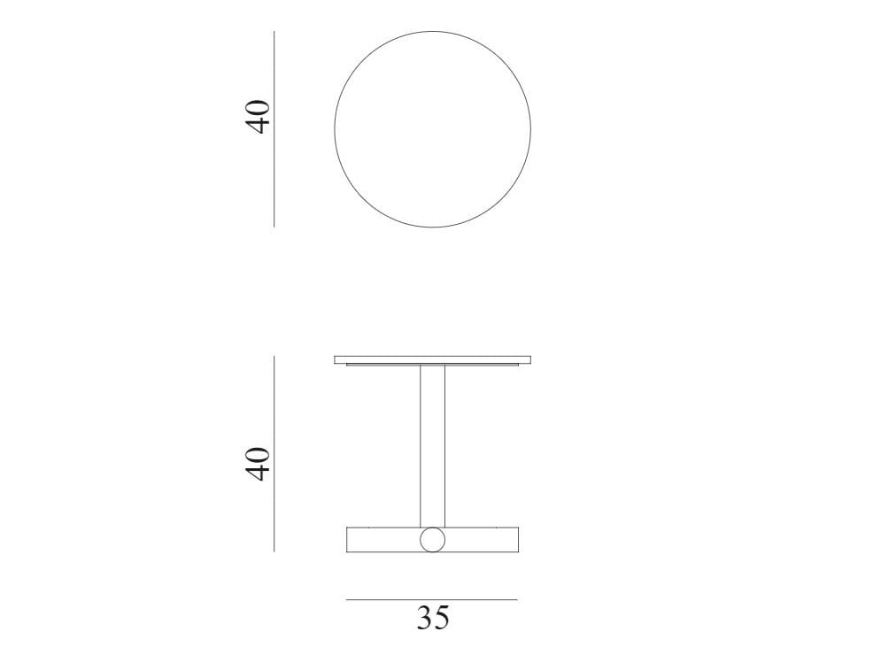 Журнальный столик из красного дерева Exteta 10th ARCH-00076199 - Вид №3