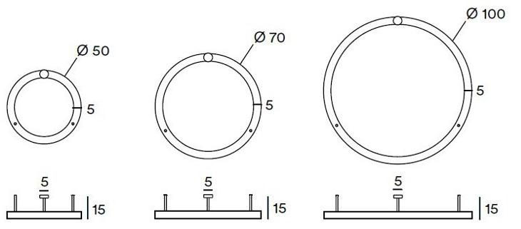 Gibas Настенный светильник / потолочный светильник Polis 204/70-75-77 - Вид №2