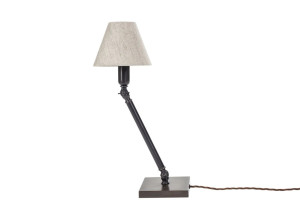 Латунная настольная лампа