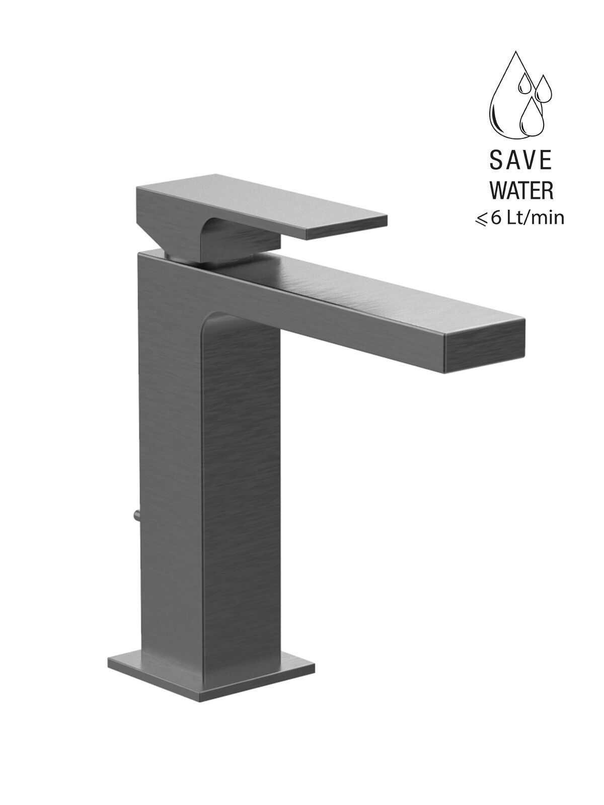 Однорычажный смеситель для раковины с раковиной Rubinetterie Frattini Vita Due ARCH-00058733 - Вид №3