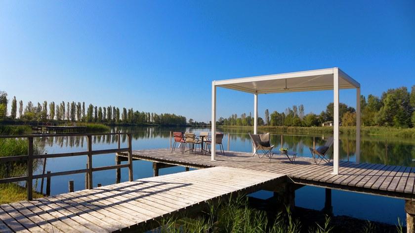 Giulio Barbieri Алюминиевая веранда для сада и уличной мебели sun-id-1377656 - Вид №7