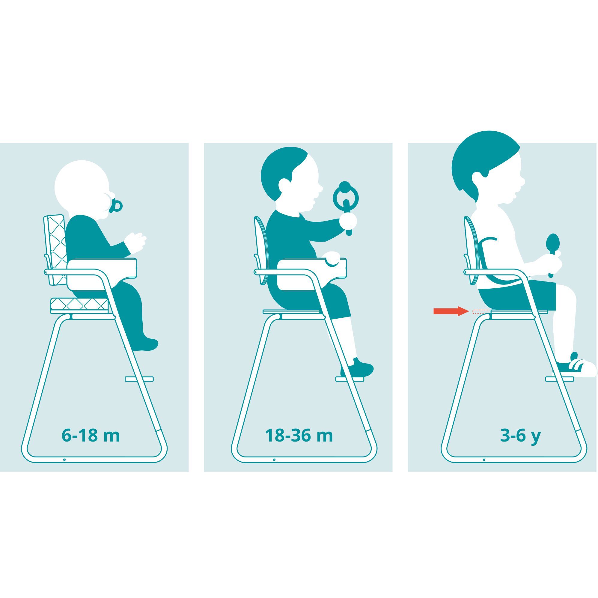 Стальной и деревянный стул / высокий стул Charlie Crane TIBU ARCH-00110142 - Вид №32