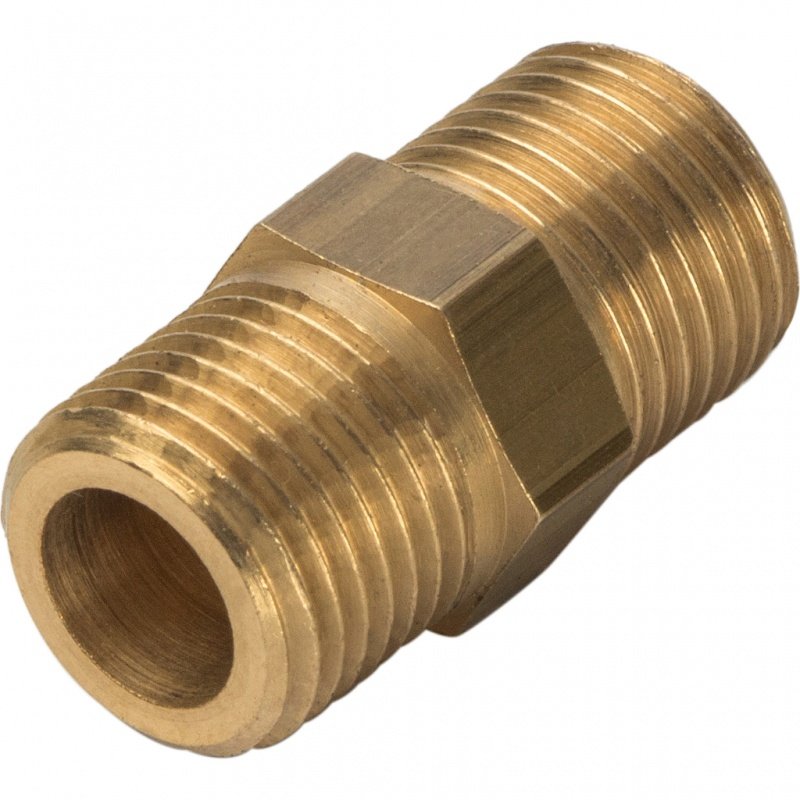 Ниппель НН 1/8" латунь STOUT SFT0003001818 - Вид №1