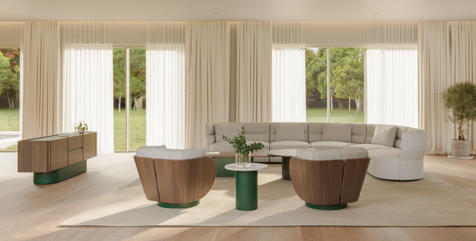 Деревянный шкаф Punt Dune ARCH-00113825 - Вид №1