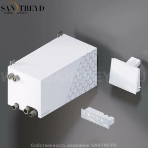 Effegibi NUVOLA SMART POWER NSP30 Встроенный парогенератор для турецкой бани, мощность - 3 кВт, объем - от 2,5 до 3,5 куб. м., производительность - 4,4 кг/час