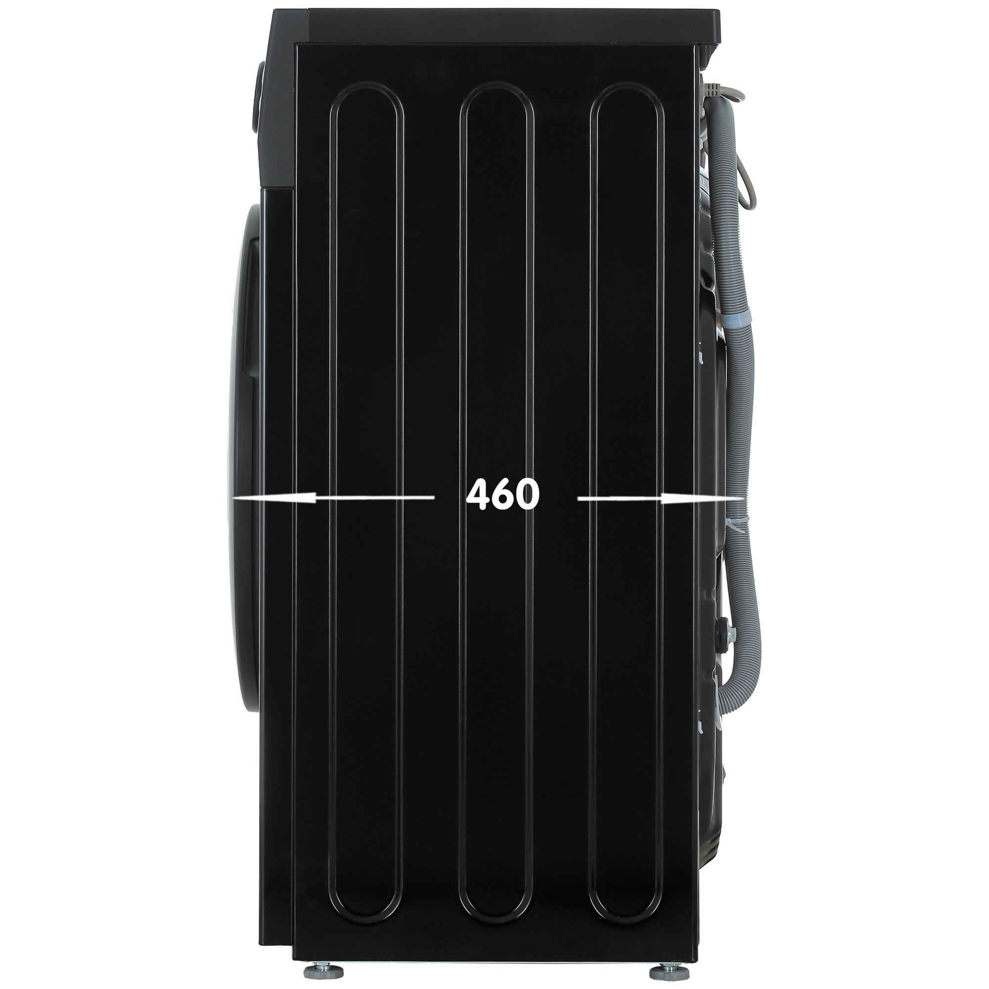 5449941 Стиральная машина DEXP WM-F712DMA/BBSI черный STDN-0031505 - Вид №3