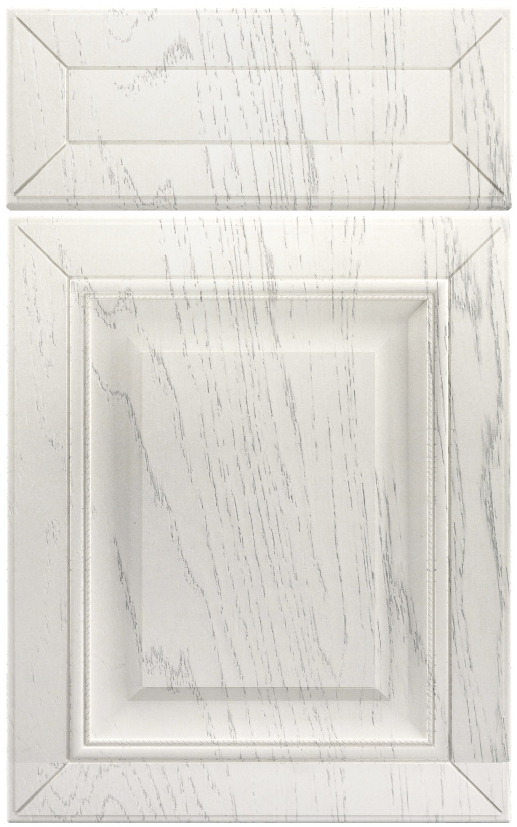 Фасады для кухни Классика Фрезеровка «Сорбонна+» Дуб фактурный белый №513 SIDAK SIST262-10644