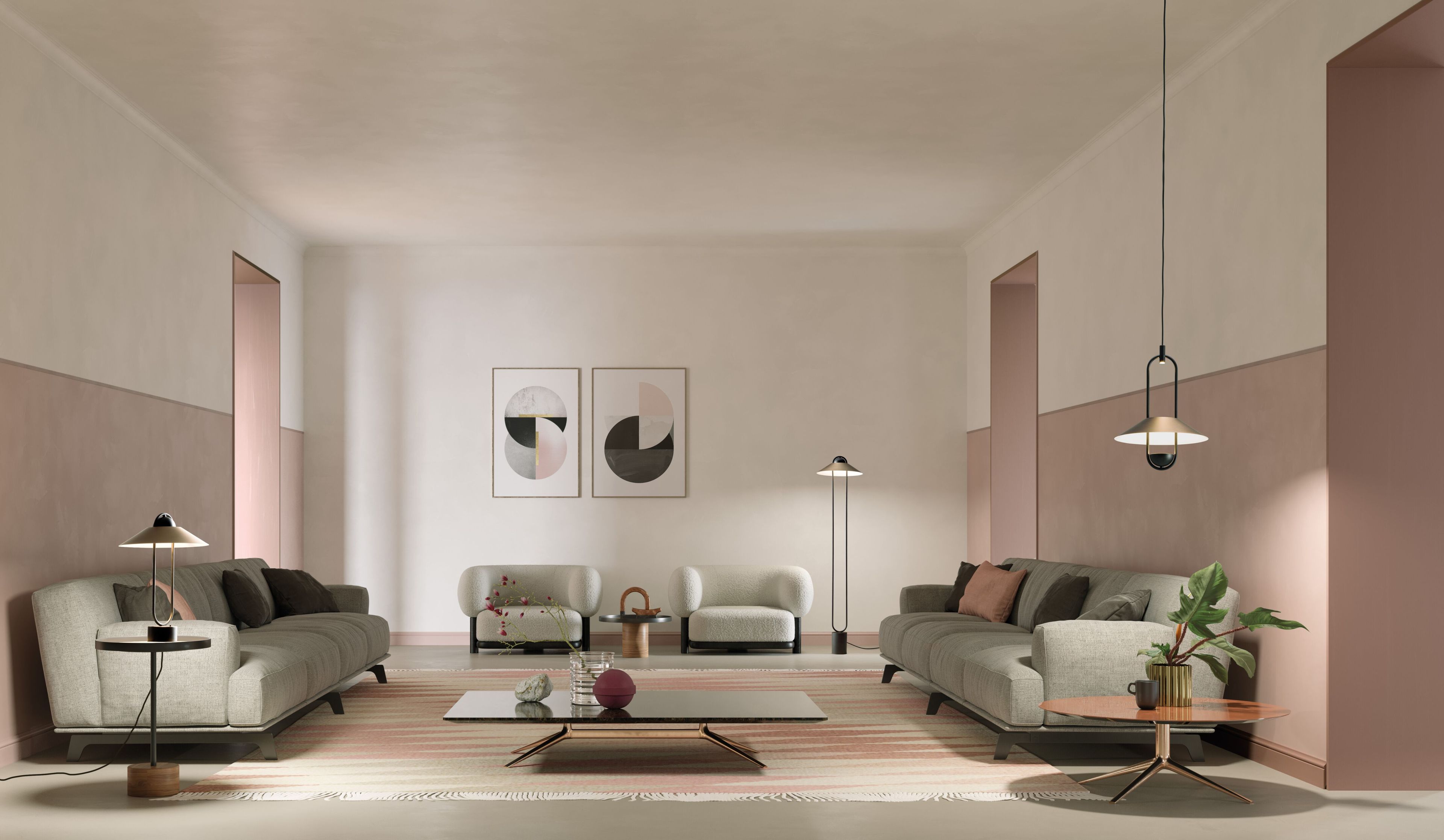 Металлический светодиодный торшер Masiero Luppiter ARCH-00081604