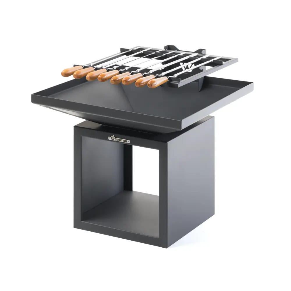 Очаг Gratar Олимп ОЛ-2Н сталь 62x64x62 см STLM-2178730 - Вид №8