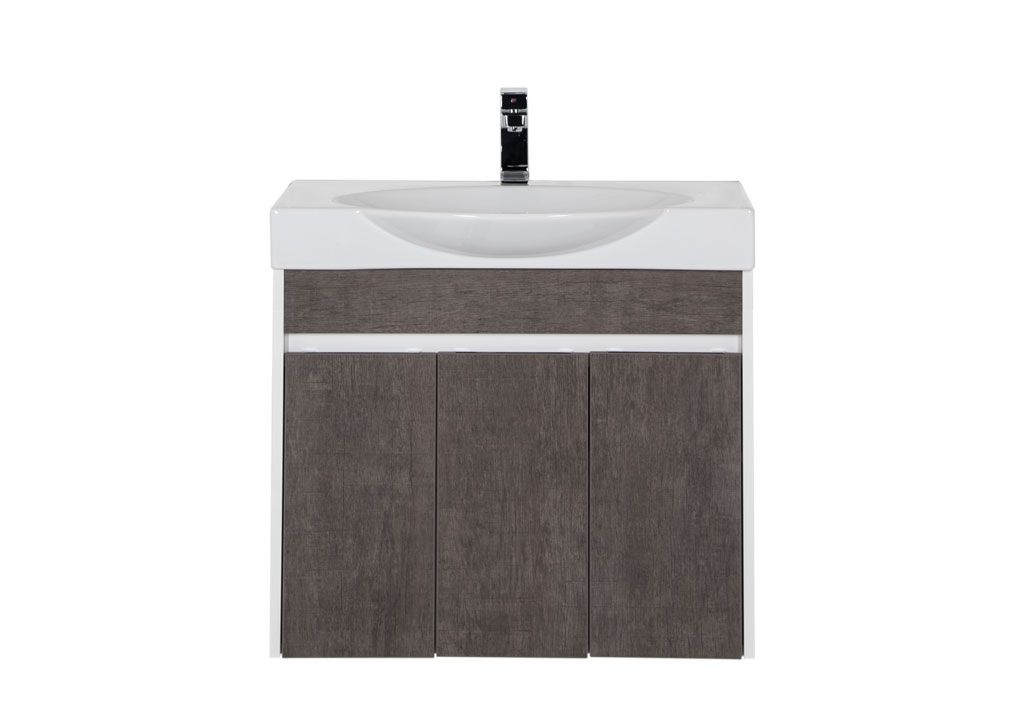 Тумба с раковиной Aquanet Коста 76 белый/дуб антик 0018840700188195 - Вид №2