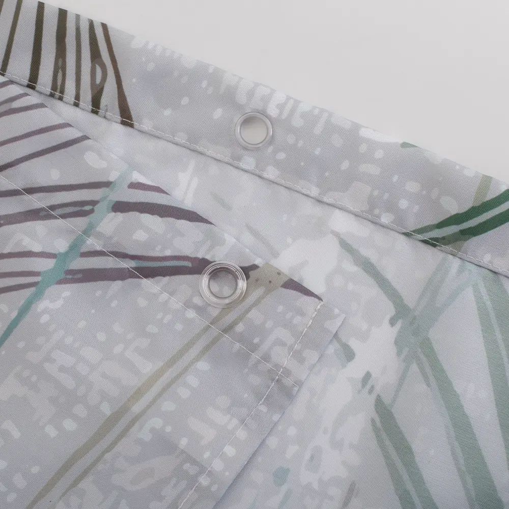 89380335 Штора для ванной Iddis Nature LM14P18i11 200x180 см полиэстер цвет белый STLM-1572808 - Вид №4