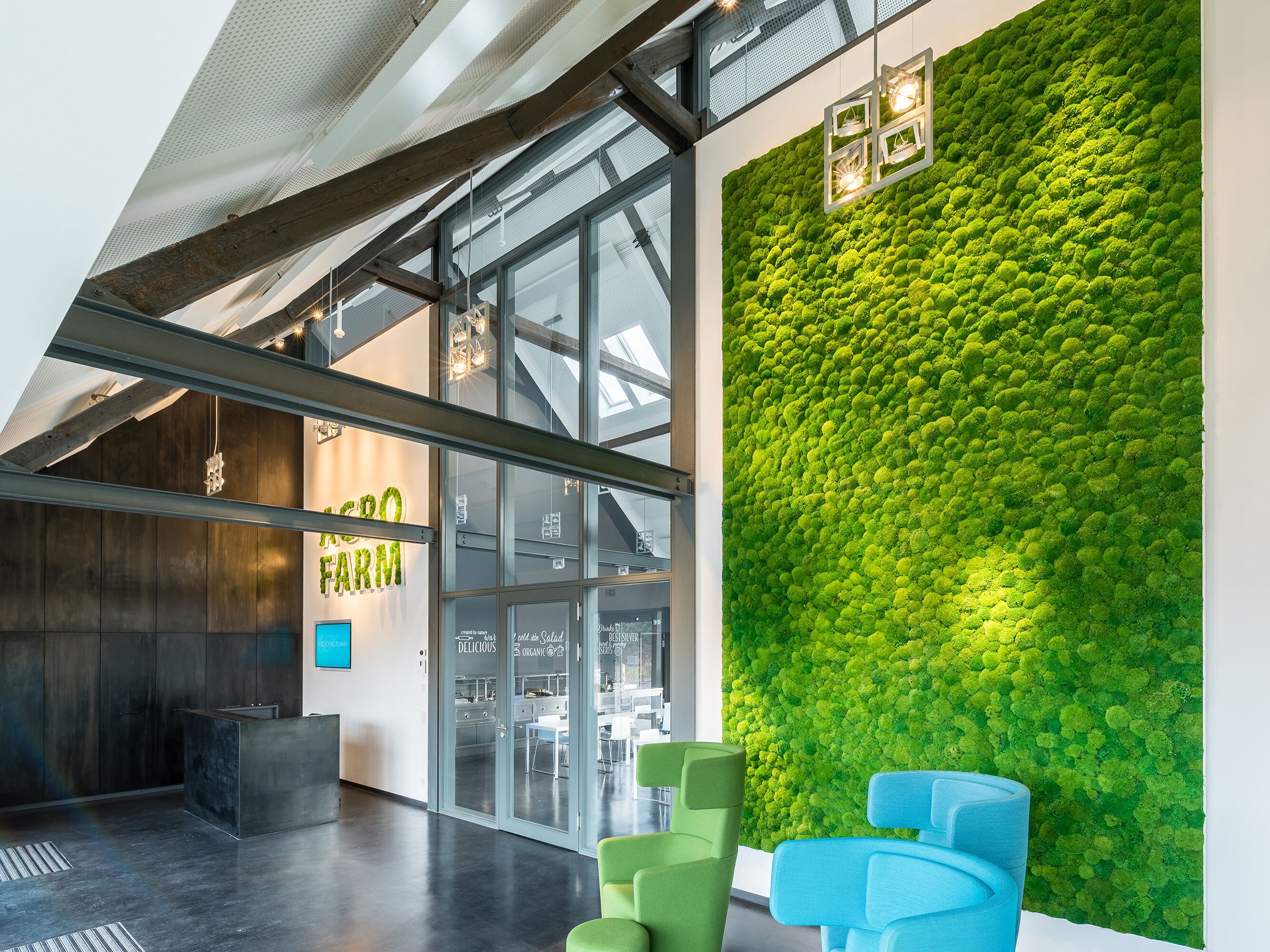 Растительная стена из мха Freund GmbH ARCH-00023492 - Вид №3