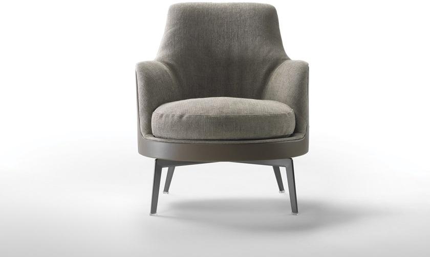 Flexform Кресло из ткани с подлокотниками Guscio sun-id-1438931 - Вид №2