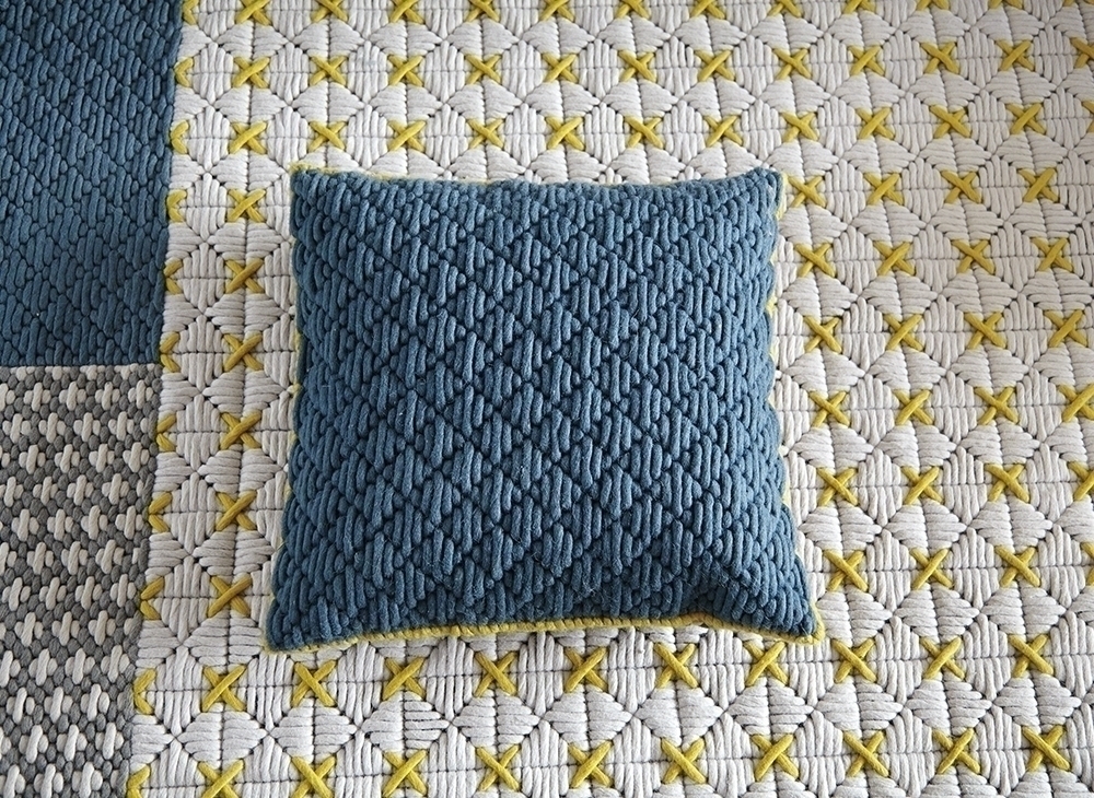 006089 Подушка Celadon - Green 50x50 GAN Silai Silaï - Вид №1