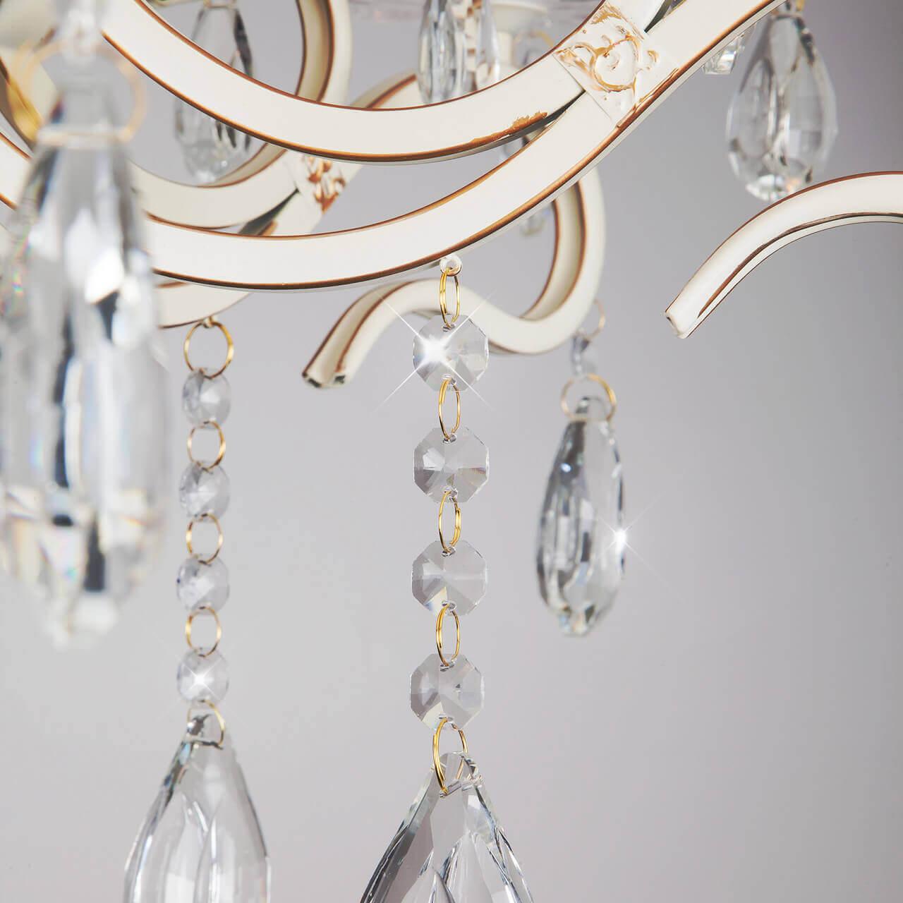 Подвесная люстра Eurosvet 12205/6 белый Strotskis EUROSVET ДИЗАЙНЕРСКИЕ 00-3888548 Белый  - Вид №1