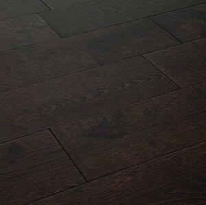 Массивная доска Challe Boulogne Шоколад Дуб Натур (Гладкая) 400-2000х150 мм.