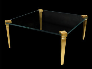 Стол для гостиной из закаленного стекла