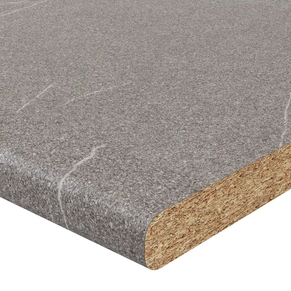 Столешница KONSENSA Гранит серый 60x120x2.5 см ДСП цвет серый 89452023 STLM-2103813 ДСП Постформинг - Вид №2