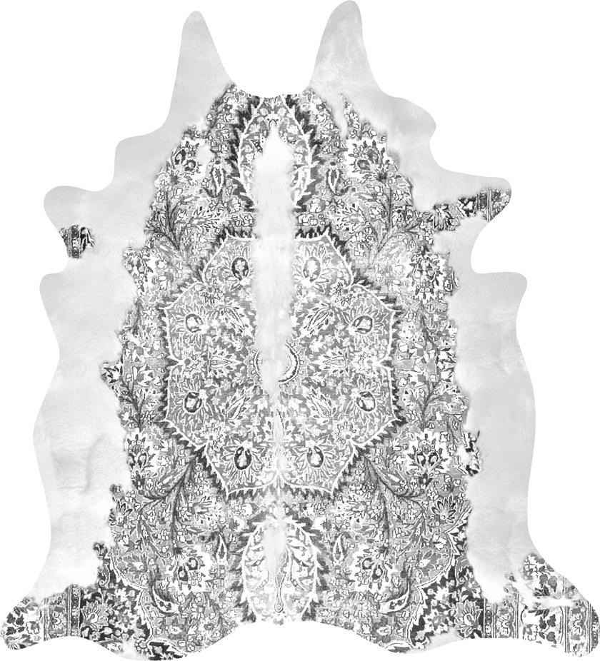 Mineheart Ковер из воловьей кожи с рисунком sun-id-1438726 - Вид №2