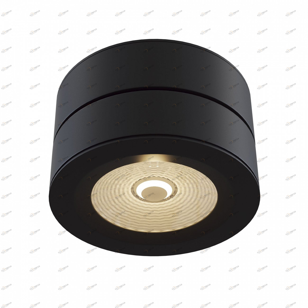 Спот потолочный светодиодный поворотный 8 см черный Treviso C023CL-L20B4K TECHNICAL CEILING & WALL, ЭЛИТНЫЕ 00-3957012 Черный 