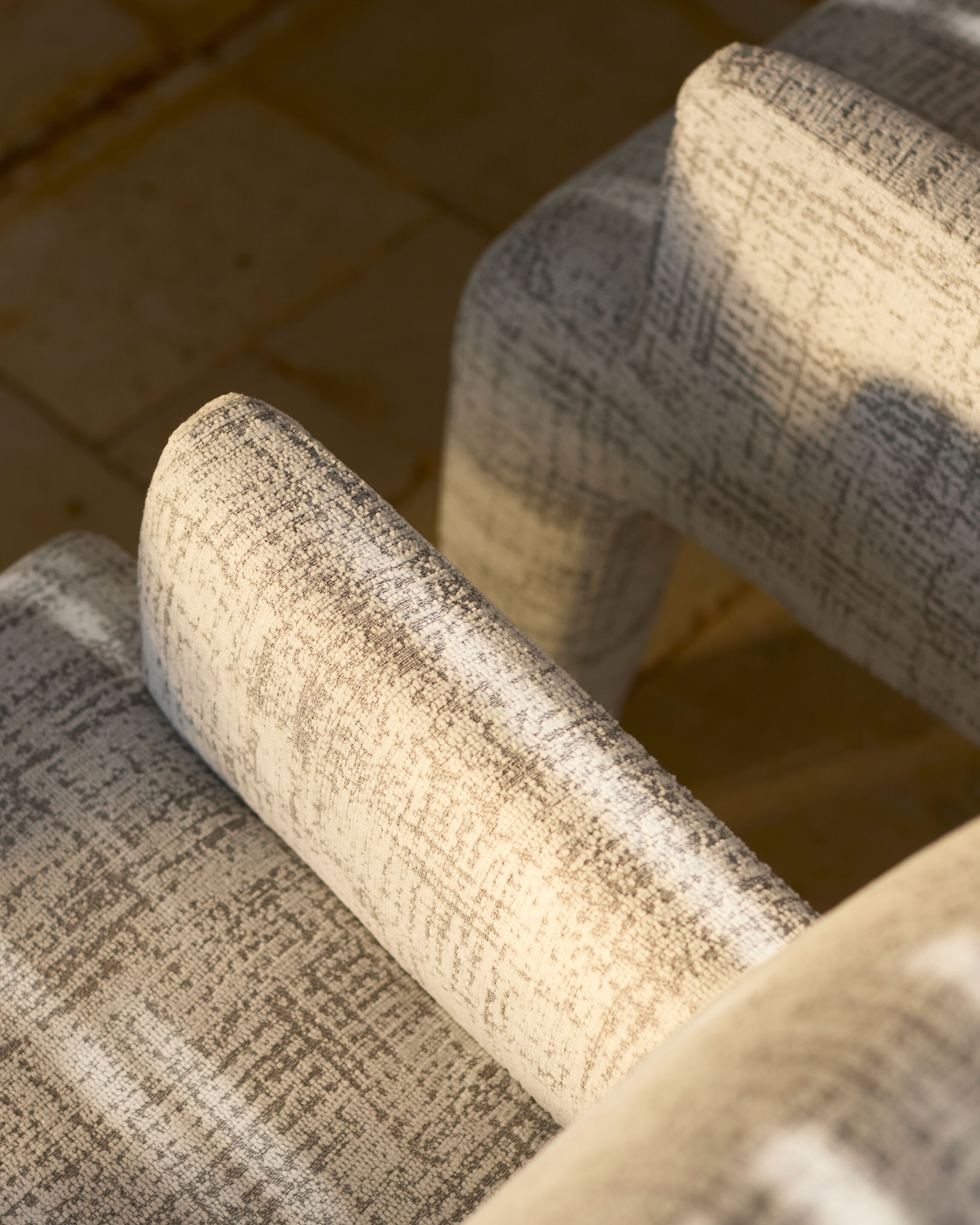 Мягкий тканевый стул с подлокотниками Exteta Moonlight ARCH-00068698 - Вид №7