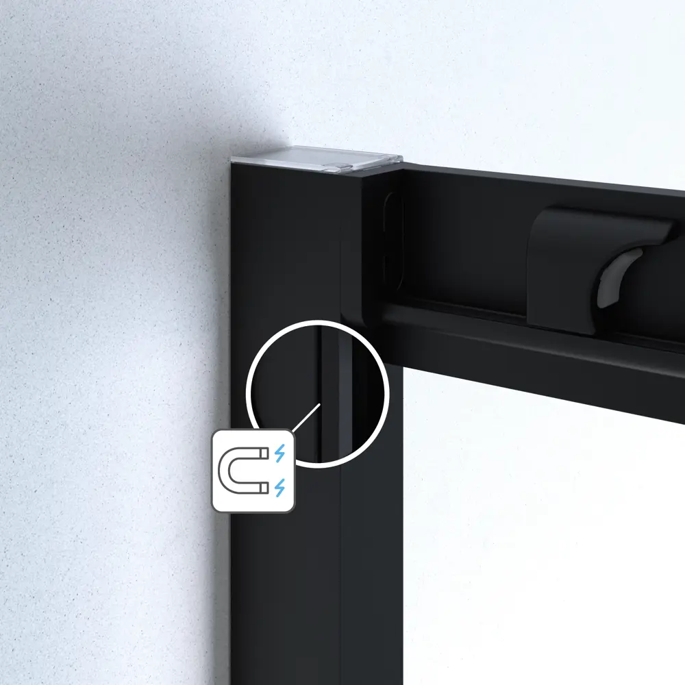 Комплект стекол для раздвижной душевой двери Sensea Easy 130 см стекло с шелкографией, цвет профиля на выбор 83631062 STLM-2163977 - Вид №23