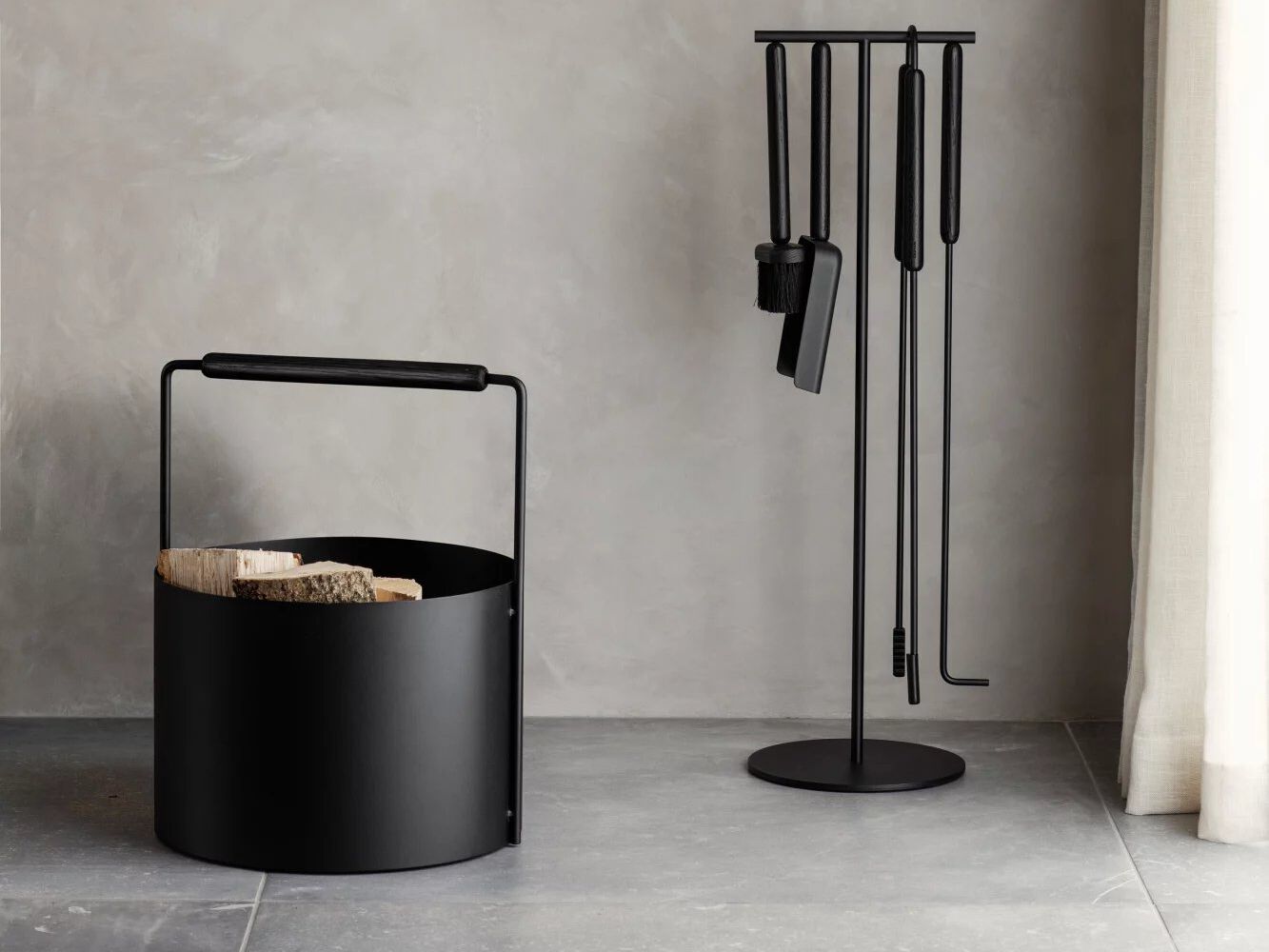 Набор инструментов для камина с порошковым покрытием blomus Аши ARCH-00025029 - Вид №2