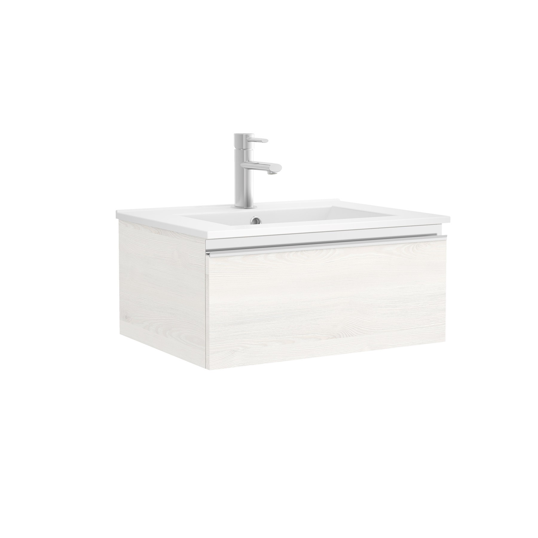 26602 SALGAR Мебель для умывальника SPIRIT 600 SBIANCATO с 1 металлическим ящиком 598 x 270 x 450 мм Sbiancato