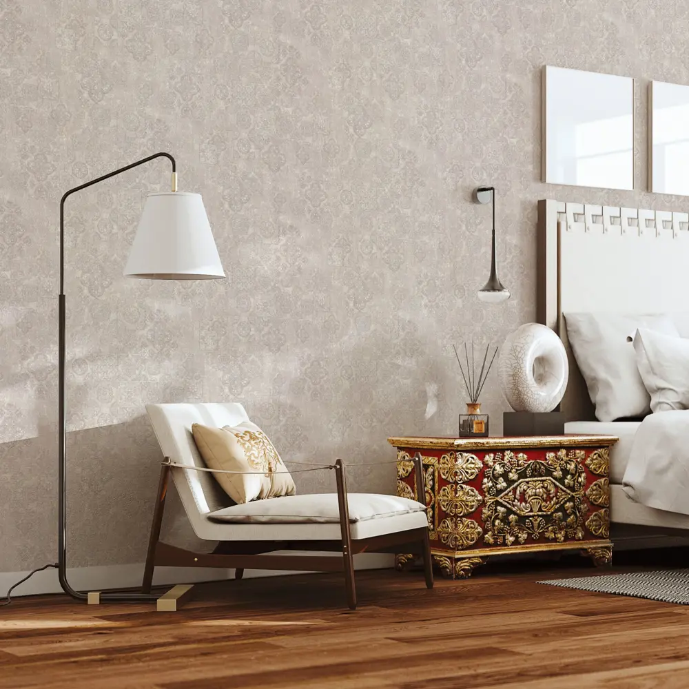 Обои виниловые Wall Decor Персия бежевые 1.06 м 75099-28 88487127 STLM-2016691 - Вид №3