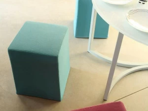 COLLI CASA Мягкий пуф со съемным чехлом из ткани Como