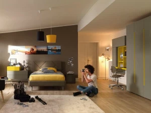 Moretti Compact Модульная спальня в вязе для мальчиков