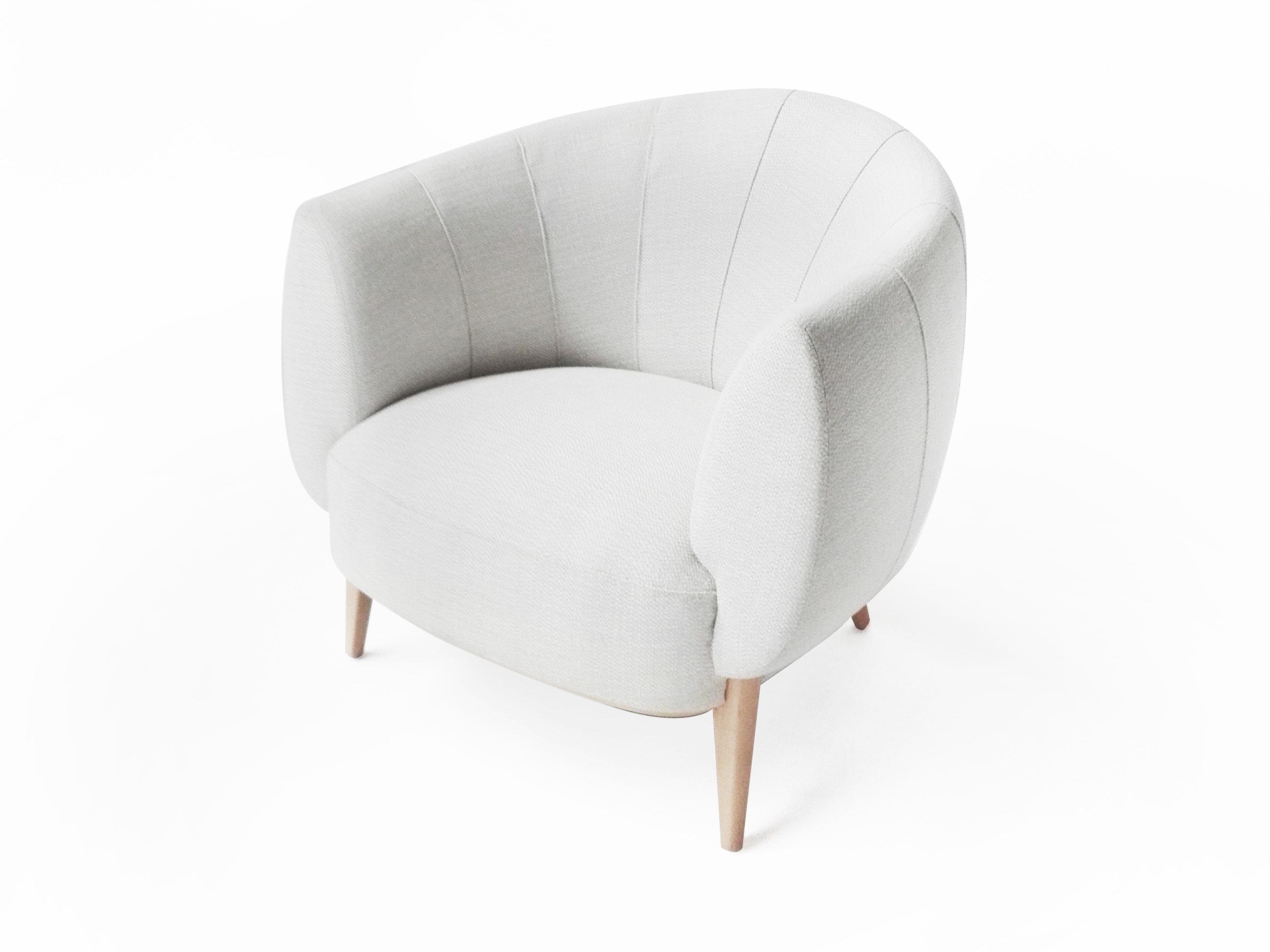 Тканевое кресло с подлокотниками Biobject SWAN ARCH-00117353 - Вид №2