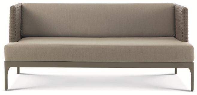 Ethimo Садовый диван 3 мест из ethimo lightwick® Infinity Ifdi2_0t - Вид №1