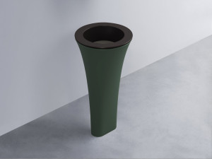 AMLA45-LV+AMPILT-FN+AMCOLT-MU Раковина Amedeo Tondo отдельностоящая cielo Enjoy + Amedeo