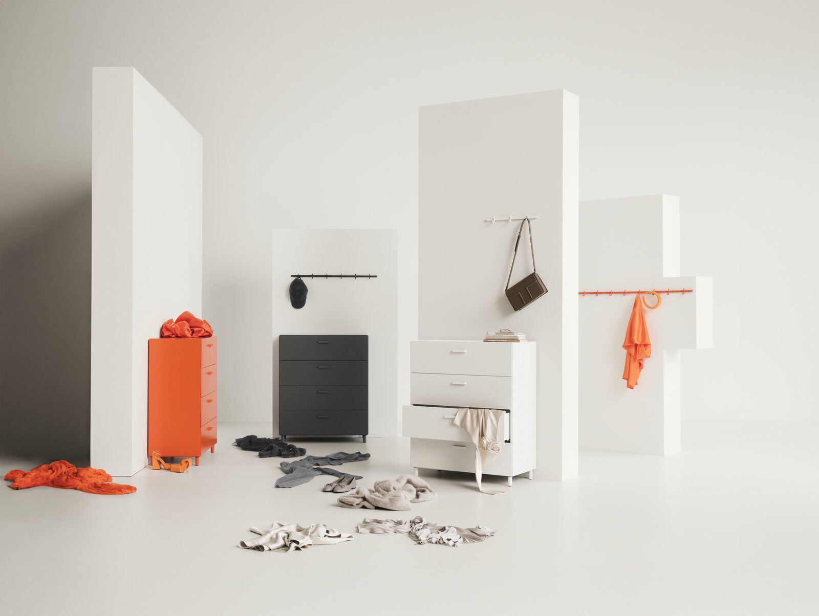 МДФ секционный комод String Furniture Relief ARCH-00039517 - Вид №7