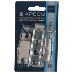 Защелка без фиксации Apecs 5400-Р, 22х68 мм, сталь, цвет матовый никель