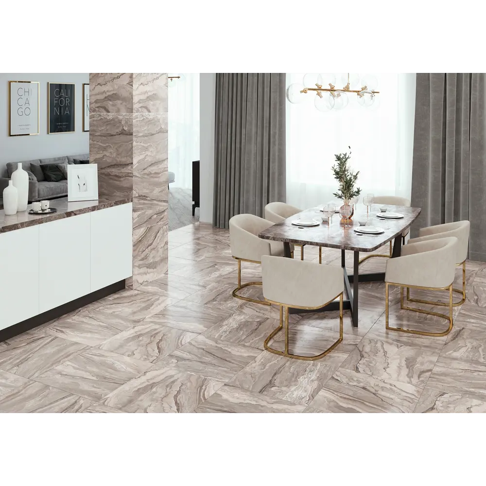 Керамогранит ALMA CERAMICA Stella 60×60 см матовый коричневый 87747793 STLM-0075508 - Вид №5