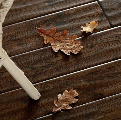 Массивная доска Parketoff Классика Состаренный Classique Дуб (Рельефная) 900х125 мм 2600300403 - Вид №1