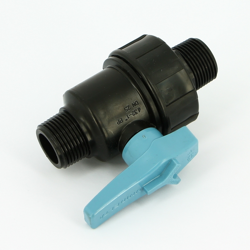 Кран НН Unidelta 1" для труб ПНД полипропилен PP-B 1074004004001 - Вид №4