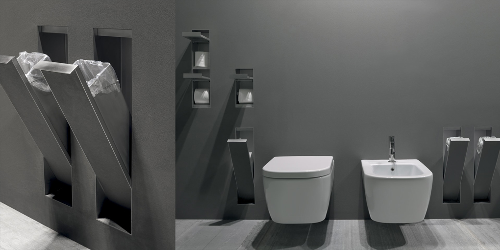 Держатель для туалетной бумаги SESAMO4 Antonio Lupi SESAMO встраиваемый Antoniolupi - Вид №1