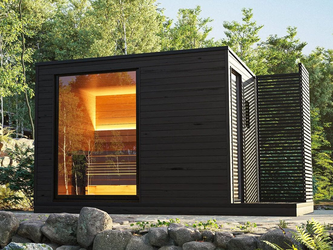 Деревянная сауна на открытом воздухе Saunamo Хельсинки ARCH-00087579