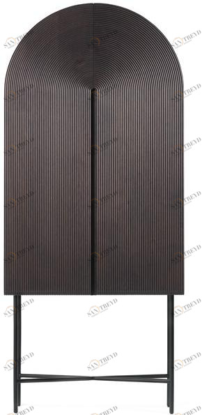 Milla & Milli Барный шкаф из массива дерева со встроенной подсветкой Waves sun-id-1445265