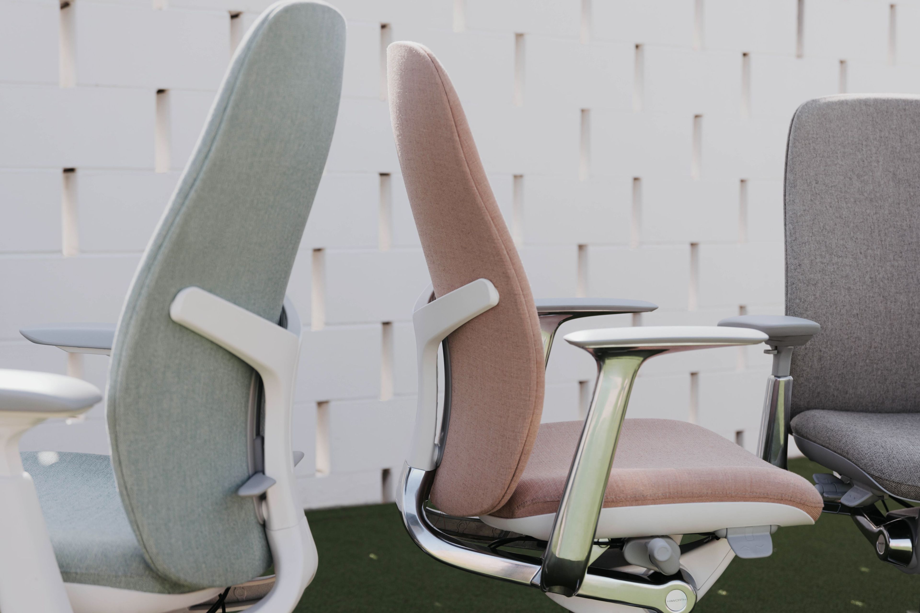 5 спиц ткань Recliner офисное кресло с колесами Haworth ZODY LX ARCH-00047696 - Вид №3