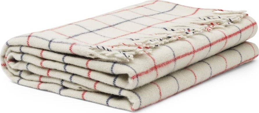 5000531 Одеяло Throw Blanket Simple Check Warm Grey Normann Copenhagen  - Вид №1